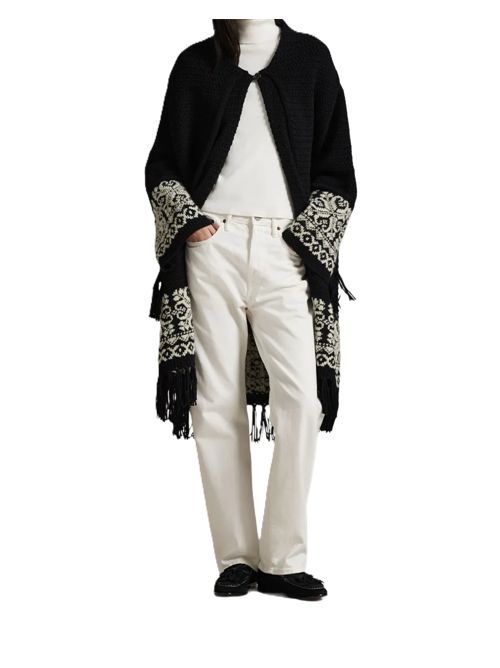 Polo Ralph Lauren Scarf-Collar Wool-Blend Cardigan Polo Ralph Lauren | 211978321001MULTI